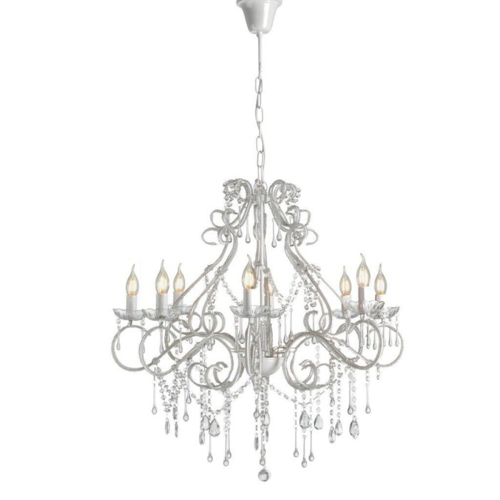 LAMPADARIO A SOSPENSIONE 8LUCI